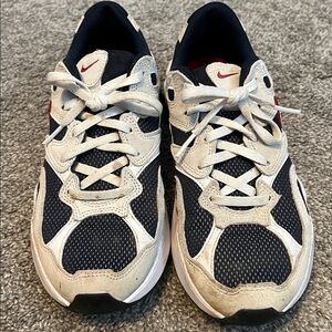 Nike Blue and White Athletic Shoes